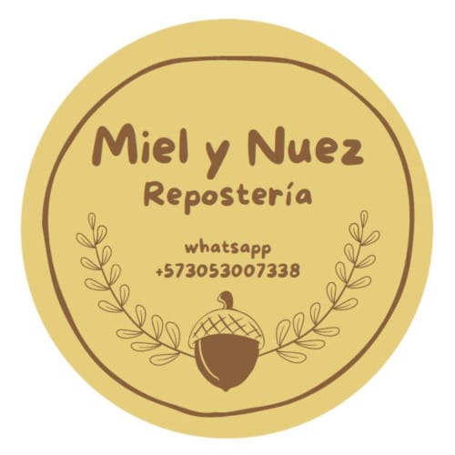 Theonet Logo Miel y Nuez